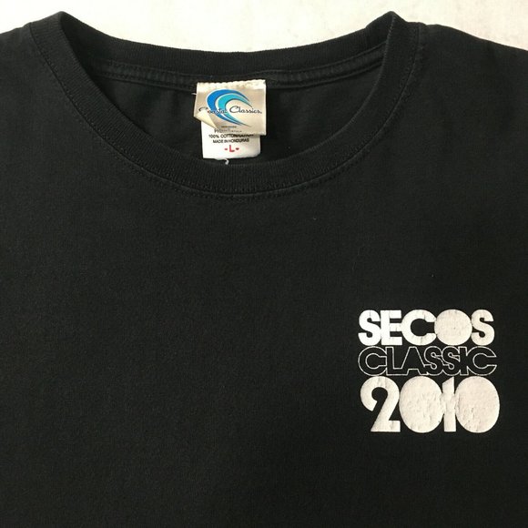 #82 Coastal Classic Secos Classic 2010' Lifeguard Games Men's L Black - Picture 7 of 8